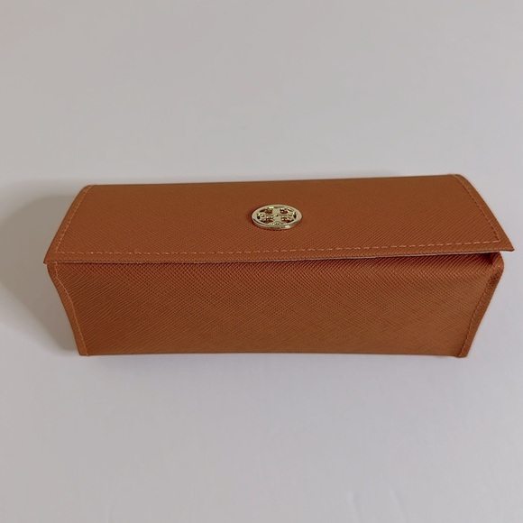 TORY BURCH || NWOT - Burnt Orange Eyeglass Case - Picture 6 of 10